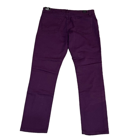 Jordache Skinny Purple Denim Blue Jeans Women Size 12 - Picture 3 of 11